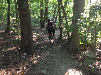 Digging deep to climb the green trail