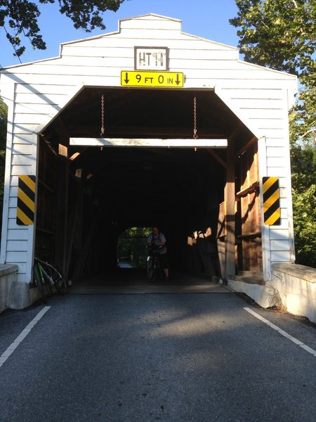 The old covered bridge