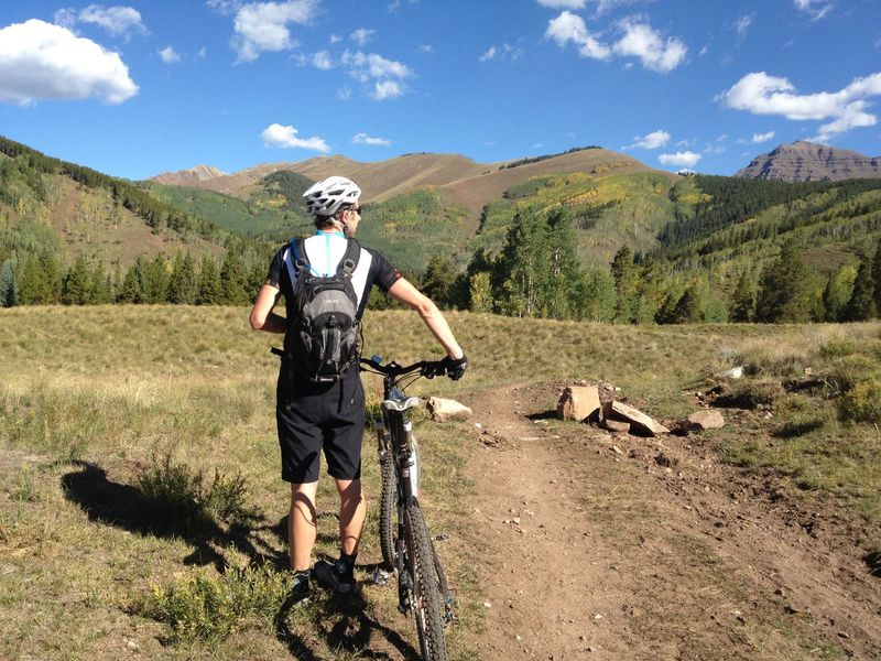 Top of Deer Creek Rd, just where the singletrack starts.