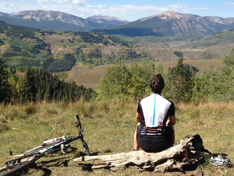 Nice view back to Crested Butte.