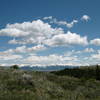 View East towards the Tetons