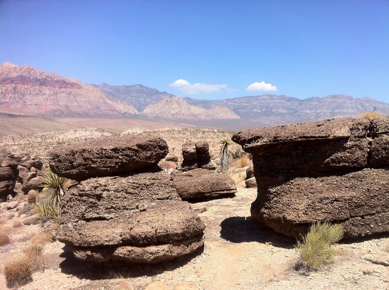 Very cool formations you ride through on Kibbles-n-Bits