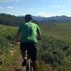 Smooth singletrack and lovely scenery along Flagstaff Loop.