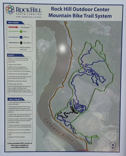 Riverwalk Trail Map Kiosk