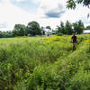 Enjoying the southern New Hampshire countryside on Beaver Brook Association land.