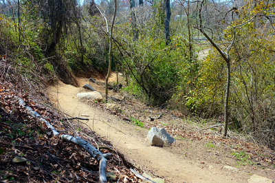 Buff side hill riding