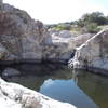 Frog Hollow, the water is a bit down in this picture, but with rains the following day it was flowing nicely