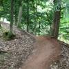 Roller and berm with exposure on Outer Limits Loop.