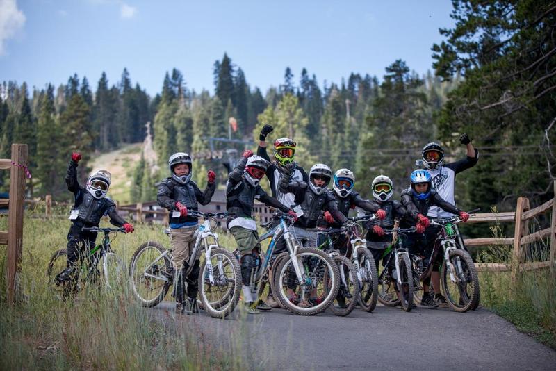 Junior rippers at the top of Easy Rider