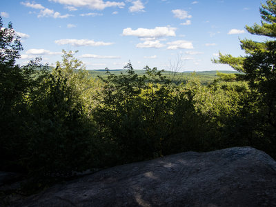 View from Catamount Hill Trail.