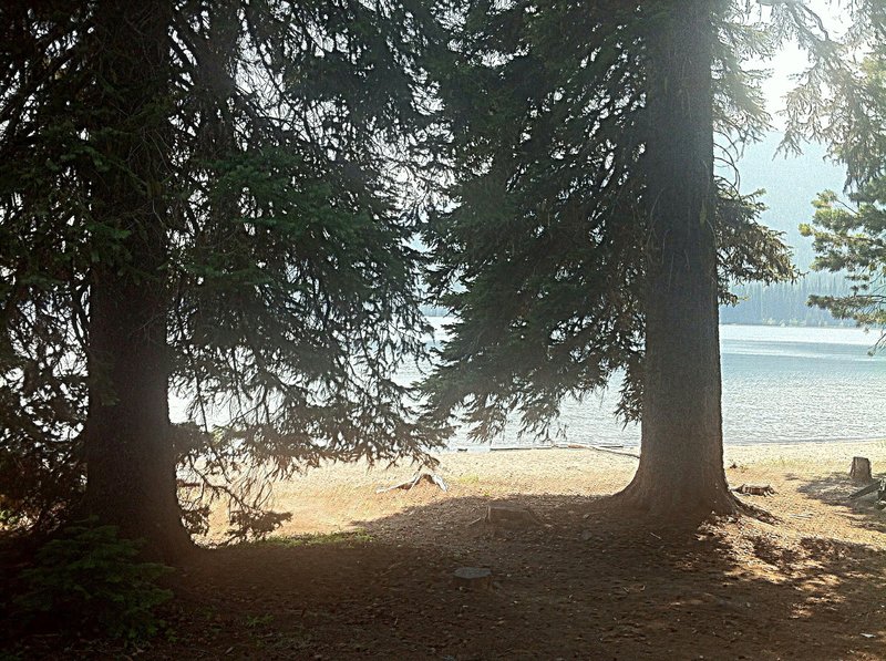 A great place to stop and relax, maybe take a dip before some short climbing