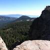 View of the Tahoe Basin below.