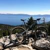 A view at the top of Ellis Peak (assumed).