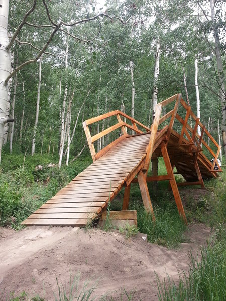 Bridge over Tom Blake Trail