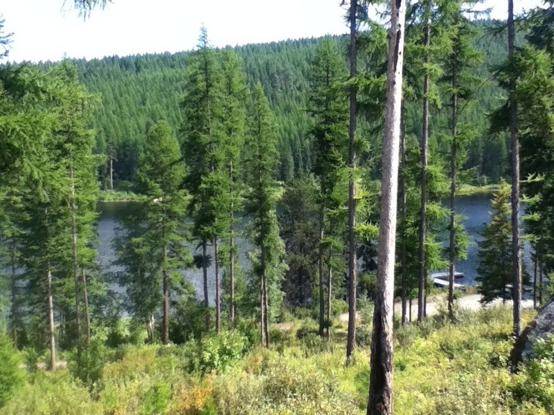 View of Brush Lake.