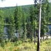 View of Brush Lake.