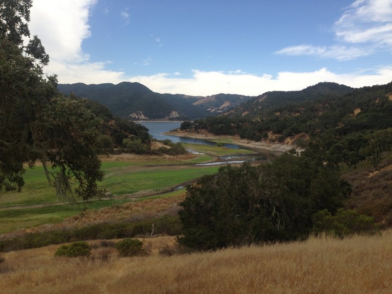 Looking south from beginning of Duna Vista Loop