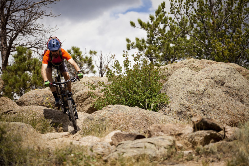 One of the most technical trails at Curt Gowdy is also the high point in the park.