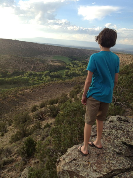 Overlooking Spring canyon