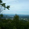 A view from the top of Millstone Hill. There is a trail stub that leads up here.