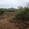 Just outside Spur Cross gate looking South at Cave Creek Park in the distance.