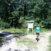 Blueberry Loop is to the left. East Loop to the right. Both directions access the more advance trails beyond.