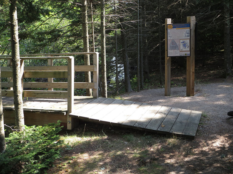 New bridge across Pine River