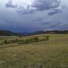 Looking Southwest over Eagle Pass as the afternoon clouds start to build