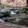 Nice descending stream adjacent to the Jibe Trail at Camden Snow Bowl