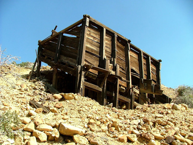 This is an old mining site