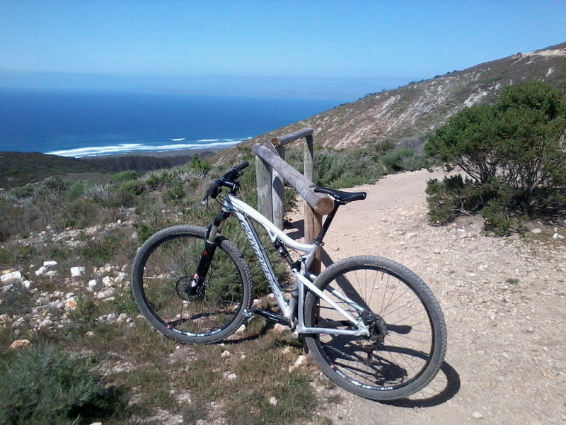 Pacific Ocean from Hazard Peak Trail, Montana de Oro SP