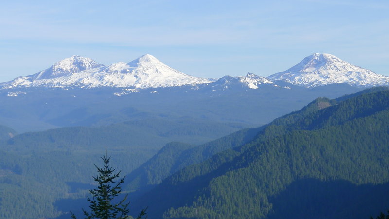 The Sisters from the top of Castle Rock