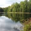 Mountain Pond, trail start