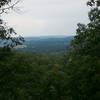 View from lookout on Flint Quarry trail