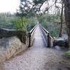 The bridge on bridges trail.