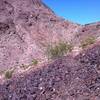 One of the scree slope crossings on The Sh*t