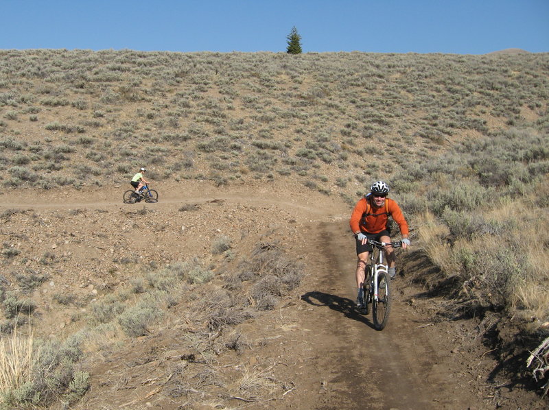 Riding on the White Cloud Trails.