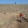 Riding on the White Cloud Trails.