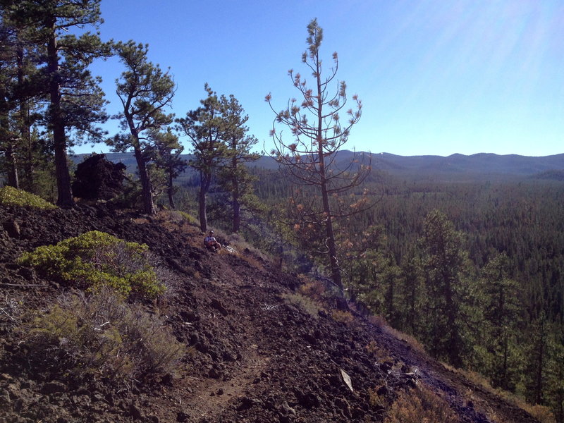 Lava rock, cinder, no matter what it's called, it hurts to fall in.