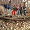 Lakeside Speedway log stack makeover