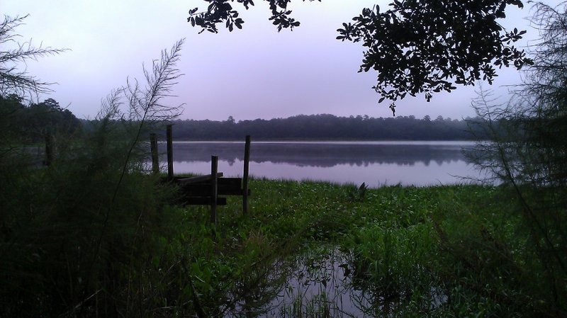 Lake Overstreet on a quiet morning