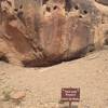 Petroglyphs near to upper loop