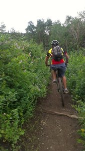 Little jump for the ride down.