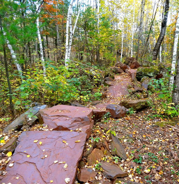 Little Rock- a quick b-line off Haul Road.