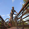 Rori on the Switchback bridge to Yawkey. Photo Credit to Aaron W. Hautala