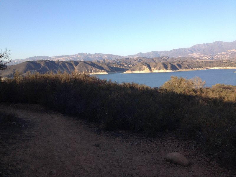 Beautiful views out across Lake Cachuma!