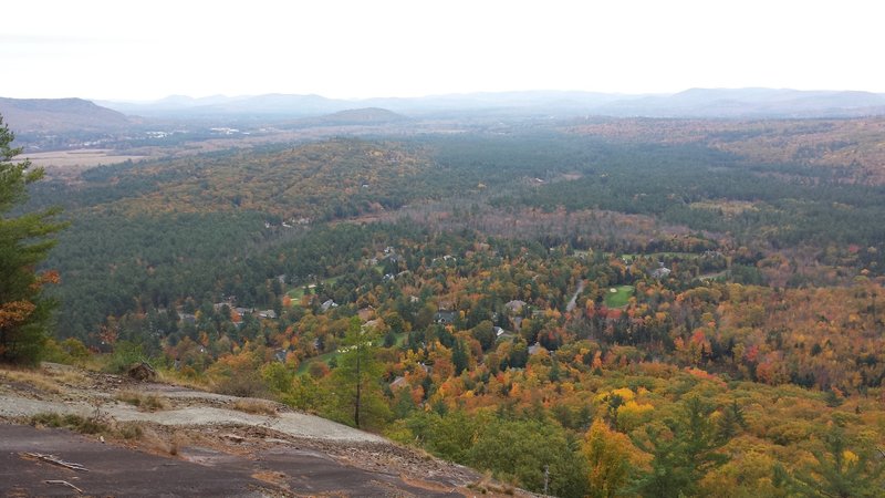 Views South towards Redstone