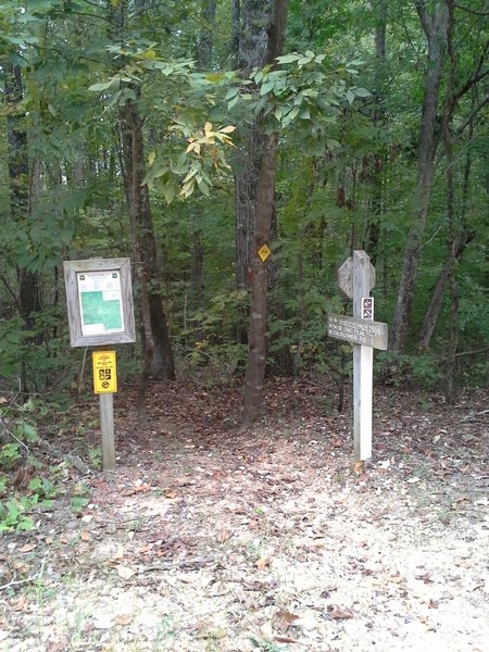 Sheep Ranch Trail and Pigeon Roost Rd