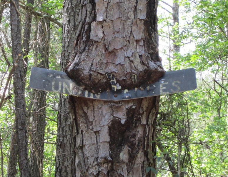 Old Punkin Acres sign