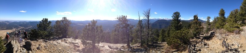 Top of Bergen peak